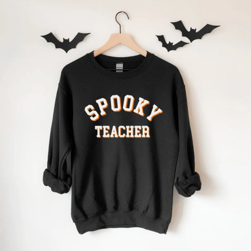 Halloween Spooky Teacher Sweatshirt