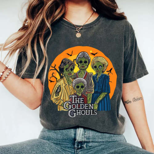 The Golden Girls Horror Halloween Blood Moon T-Shirt