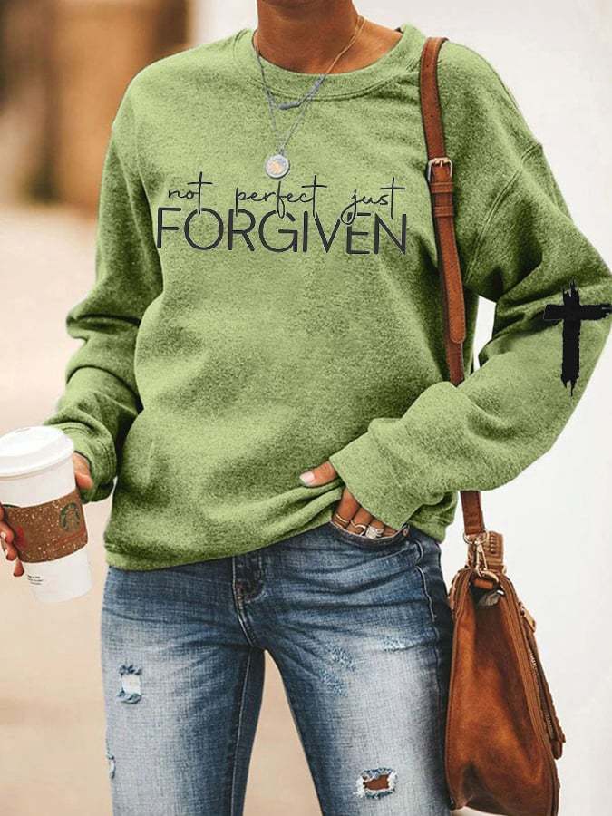 Women's Not Perfect Just Forgiven Sweatshirt