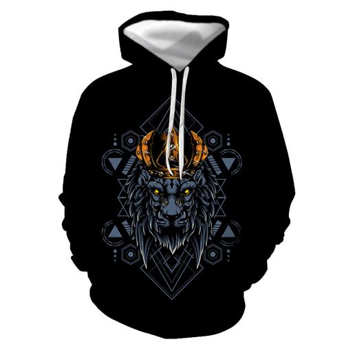 3D Graphic Printed Hoodies The Lion King