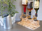 Father's Day-Liquor Alcohol Whiskey wood Dispenser