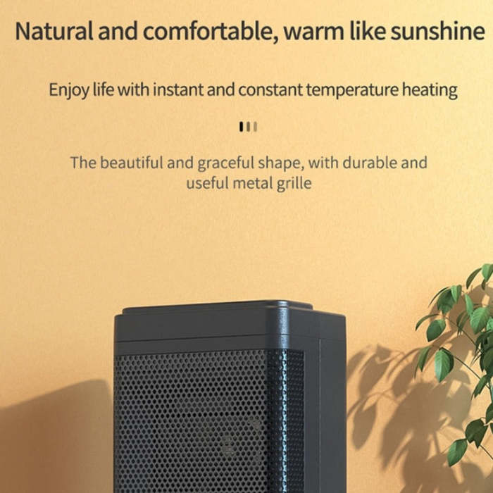 Space Heater With Fan & Thermostat 1500w/1200w