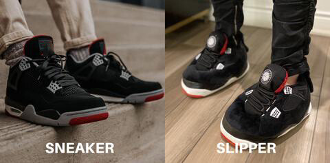 Comfy Jordan Plush Sneaker Slipper Dunks Trek Tech Gear