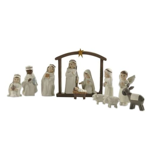 Christ Birth of Jesus Ornament Gifts Nativity Scene Resin Crafts