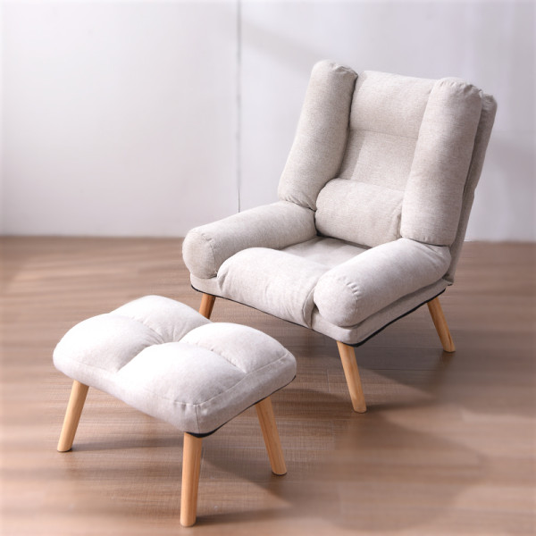 Manshin Lazy sofa single sofa chair bedroom small sofa small apartment net red deck chair balcony leisure lazy chair