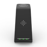 Birkinston 3 in 1 Wireless Charger 10W Fast Charging for iPhone 11 pro/XR/Xs Max/8 Plus for Apple Watch 5 4 3 2 for Airpods with EU Charger