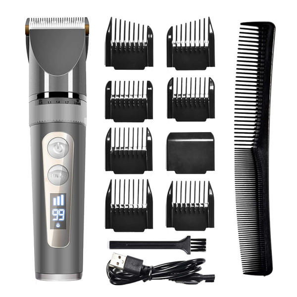 Jiffson Electric Shaver for Men Beard Trimmer Machine for Shaving Hair Clipper Barber Trimmer Beard Men's Shaver Mower a Beard Hair Cut