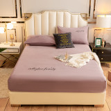 Relonnik Winter Warm Bed Sheet Universal Mattress Cover Cashmere Thicken Bed Cover Fit Sheets Dust Cover Protector(No Pillowcase)