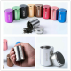EOTCHZ Functional Airtight Smell Proof Aluminum Stash Jar Herb Storage Container Tobacco Stash Box Pill Box