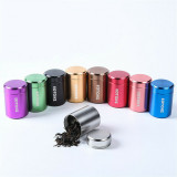 EOTCHZ Functional Airtight Smell Proof Aluminum Stash Jar Herb Storage Container Tobacco Stash Box Pill Box