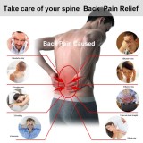 Leapblue Memory Foam Sleeping Pillow for Lower Back Pain Orthopedic Lumbar Support Cushion Side Sleepers Pregnancy Maternity Bed Pillows