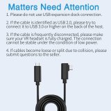 Oculus Quest Link Cable 5M (16ft) USB C to USB C Cable High Speed Data Transfer & Fast Charging USB C Cable Compatible with Oculus Quest and Quest 2 VR Headsets and Gaming PC