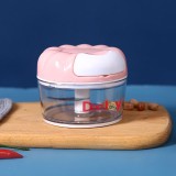 Deejoy Household Garlic Crusher Mini Manual Garlic Grinder Kitchen Labor Saving Garlic Meat Mincing Tool Ginger Peeling Grater Box