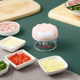 Deejoy Household Garlic Crusher Mini Manual Garlic Grinder Kitchen Labor Saving Garlic Meat Mincing Tool Ginger Peeling Grater Box