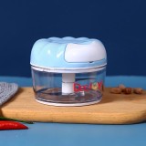 Deejoy Household Garlic Crusher Mini Manual Garlic Grinder Kitchen Labor Saving Garlic Meat Mincing Tool Ginger Peeling Grater Box