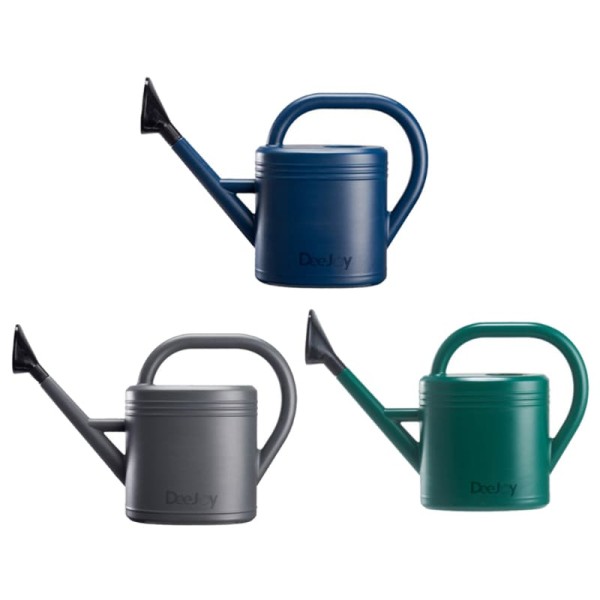 Deejoy Watering Pots 3L Plastic Watering Can Pot with Handle Detachable Spray Head Long Spout Kettle Garden Tool for Office House Indoor Plants