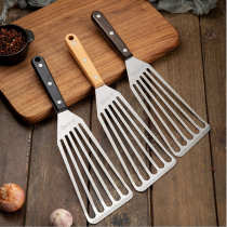Deejoy Food Grade Stainless Steel Slotted Turner Shovel Fish Spatula Multi-Purpose Stainless Steel Home Kitchen Cooking Supplies