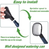 Deejoy Watering Pots 3L Plastic Watering Can Pot with Handle Detachable Spray Head Long Spout Kettle Garden Tool for Office House Indoor Plants