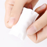 Cute diary Non-Woven Cotton 50pcs/bag Double-sided 3 Layer Cotton Pad Disposable Soft Cotton Pad, Make-up Remover Clean Cosmetic Remover Pad Makeup Cotton