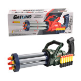 Cute diary Toy Gun Gatling Guns Toy SetSoft Bullet Guns With Foam Suction Darts And Accessories Kids Outdoor Toys Blasters Fake Guns With 20pcs