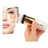 Cute diary Makeup Brushes New Chubby Pier Foundation Brush Flat Cream Makeup Brushes Professional Cosmetic Make-up Brush