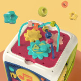 Cute diary Music Toy Baby Activity Cube Music Toy For Toddler 0 12 Months Musical Educational Game Interactive Toys For Kids Learning Gift