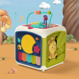 Cute diary Music Toy Baby Activity Cube Music Toy For Toddler 0 12 Months Musical Educational Game Interactive Toys For Kids Learning Gift