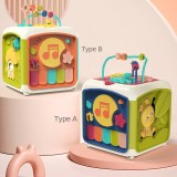 Cute diary Music Toy Baby Activity Cube Music Toy For Toddler 0 12 Months Musical Educational Game Interactive Toys For Kids Learning Gift
