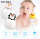 Cute diary Baby Toys 1 pcs Cute Cartoon Animal Dinosaur Duck Bath Toys Classic Baby Water Toy Baby Swimming Turtle Kids Beach Bath Clockwork Toys
