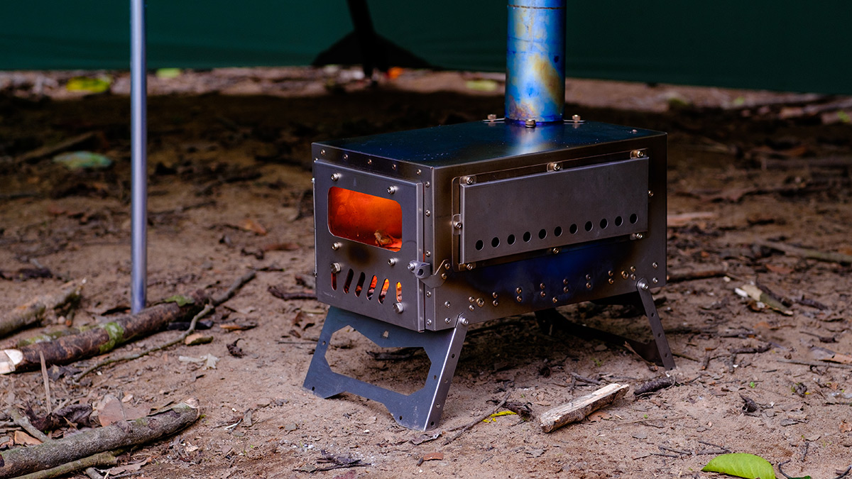 Magma Mini R ultralight Tent Stove Backpacking Titanium Hot Tent