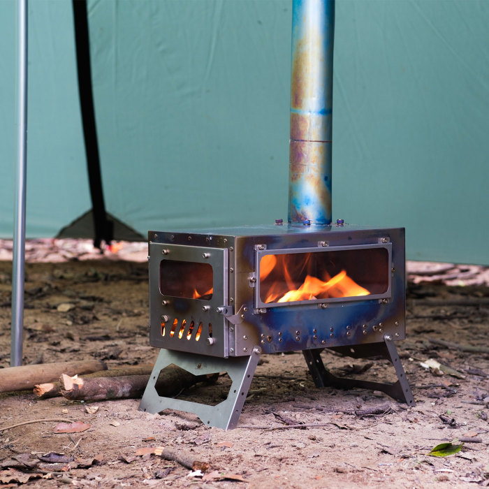 Magma Mini | Titanium Tent Wood Stove for Tent