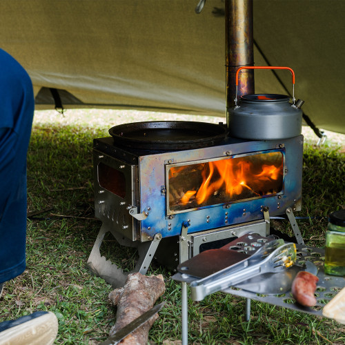 Magma | Portable Titanium Tent Stove