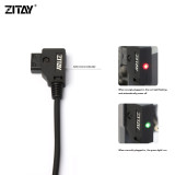 ZITAY D-Tap 1x4 Splitter Cable one male D-tap to four female D-tap outlet adapter converter outlet cord for photography