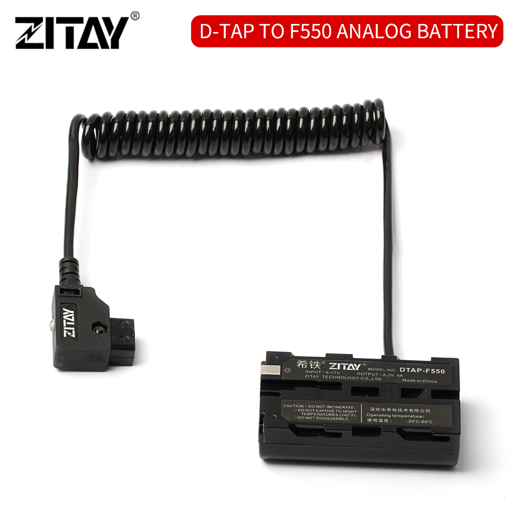 ZITAY USB C to NP-F550 Dummy Battery Power Adapter Cable Compatible for Sony NP F970 F750 F770 F960 F550 F530 F330 F570 CCD-SC55 TR516 TR716 TR818 TR910 TR917 FM55H FM500H QM71 QM91 QM71D 