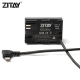 ZITAY USB C  to LP-E6 Dummy Battery
