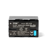 ZITAY Sony BP-U30 Battery 14.4V 3400mAh 49WH EX1R EX3F3KEX260 EX280 260 Battery Touch Display Battery