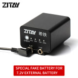 ZITAY DC to LP-E6 Dummy Battery
