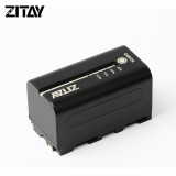 ZITAY NP-F750 Lithium-Ion Battery Pack (7.2V, 6400mAh) for Sony NP-F550 NP-F570 NP-F750 NP-F770 NP-F930 NP-F950 NP-FM55H NP-FM500H NP-QM71 NP-QM91 NP-QM71D Camera