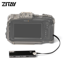 M.2 2280 SSD to CFast 2.0 Adapter Converter  for Canon C200 C300 XC10 EOS 1DX Mark II Blackmagic URSA Mini EF Z CAM E2