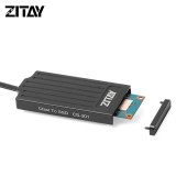 ZITAY CFast to SSD Converter Adapter MSATA SSD 2TB Hard Drive Card Adapter