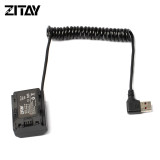 ZITAY USB-A to NP-FZ100 Dummy Battery Compatible for Sony Alpha A7III A7R III A9 A7R IV A6600 Alpha 9 A7R3 A7S3 Camera