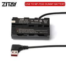 ZITAY USB to NP-F550 Dummy Battery