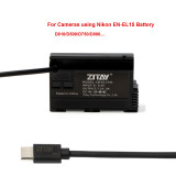 ZITAY DJI RS2 Stabilizer to Different Brands Camera Dummy Battery Power Cable