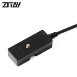 ZITAY D-Tap 1x4 Splitter Cable one male D-tap to four female D-tap outlet adapter converter outlet cord for photography（CD04)