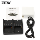 ZITAY 4-Bay Smart PD Fast Charger for Sony NP-F550/F570/F750/F980 6KPRO