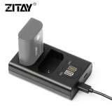 ZITAY Dual Charger PD Fast Charger DMW-BLK22 Camera Battery Charger for Panasonic DC-S5 S5K SLR