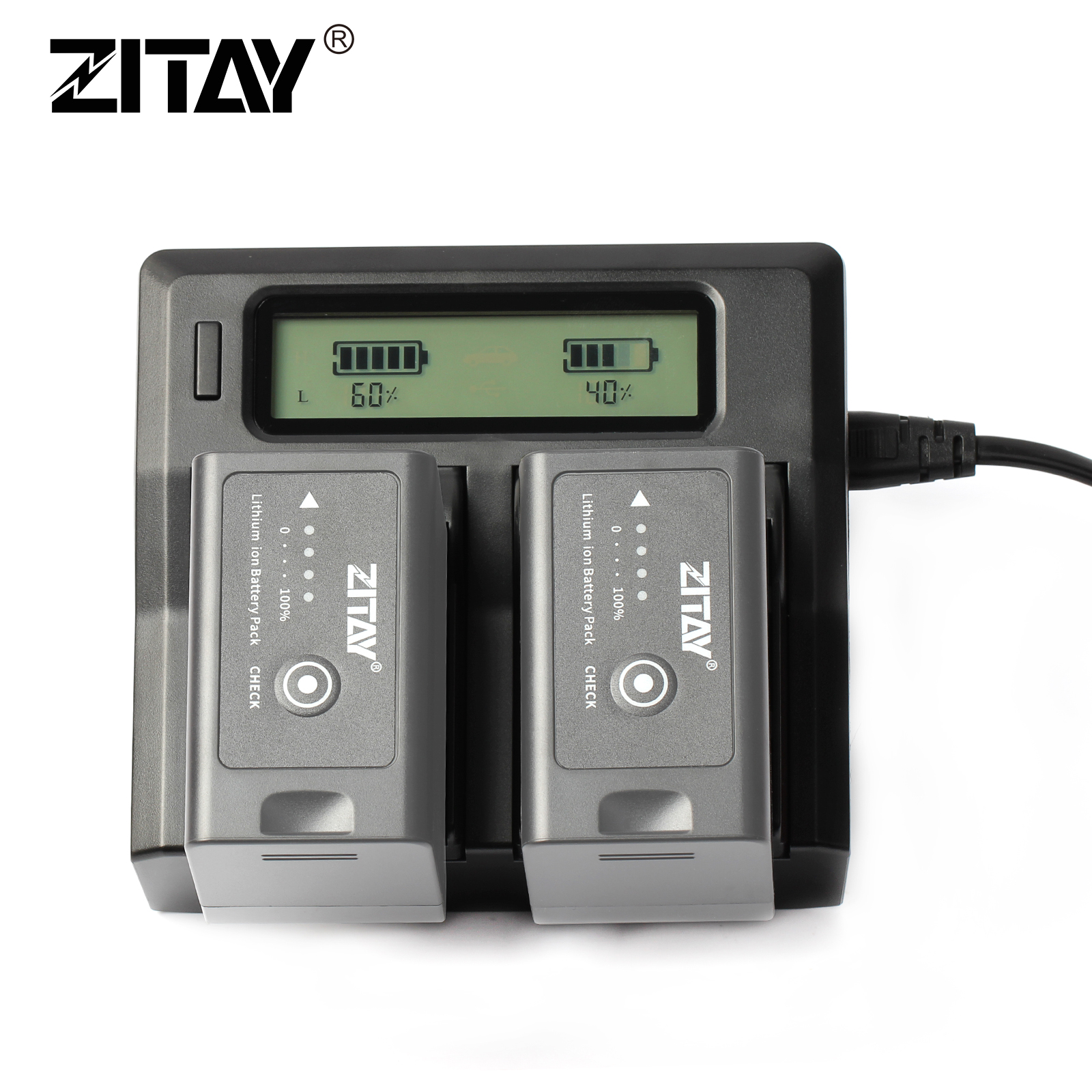US$ 37.99 - ZITAY BP-A30/A60/A90 Battery Charger Canon