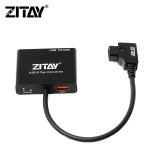 ZITAY New Version Dtap to USBC PD Fast Charging Adapter for Camera Phone Laptop Vmount Battery Bidirection Power In/Output