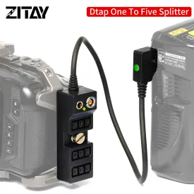 ZITAY Dtap One to Five Splitter Hub Power Adapter Cable 【CD05】