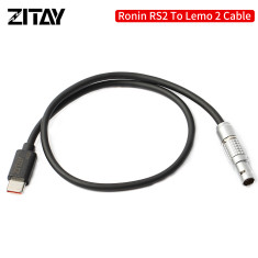 ZITAY RS2 RS3 to Lemo 2Pin Male Power Cable for Cameras Wireless Video Transmission Systems Power Supply 【CR28】
